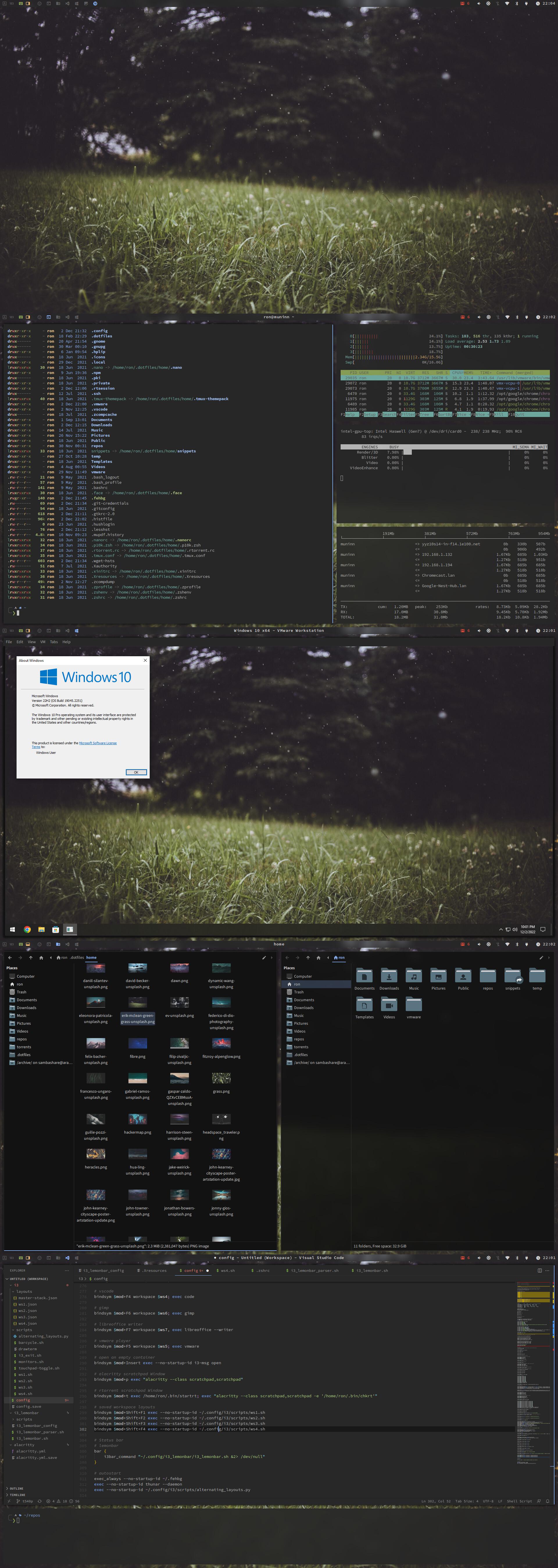 [i3-gaps] Lush Green